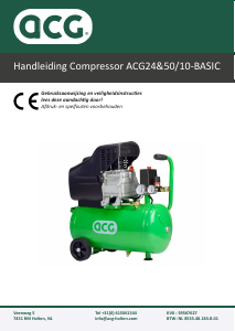 Handleiding ACG ACG50/10-BASIC Compressor