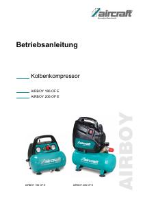 Bedienungsanleitung Aircraft Airboy 206 OF E Kompressor
