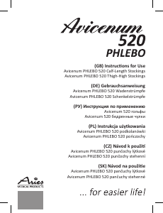 Handleiding Avicenum PHLEBO 520 Steunkousen