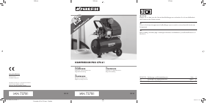 Manual Parkside IAN 73781 Compressor