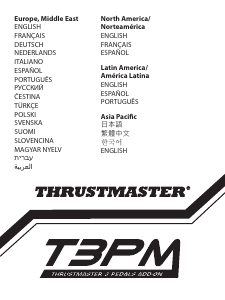 Instrukcja Thrustmaster T3PM Pedals Add-On Kontroler gier