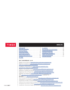 Mode d’emploi Timex TW2V17700VQ Waterbury Montre