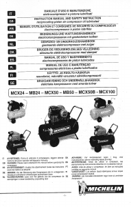 Mode d’emploi Michelin MCX50B Compresseur