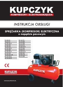Instrukcja Kupczyk KK 820/270 V Kompresor