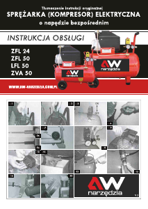 Instrukcja AW ZFL 50 Kompresor