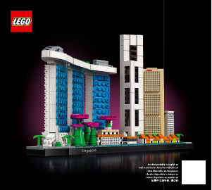 Manual Lego set 21057 Architecture Singapore