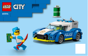 Manual Lego set 60314 City Ice cream truck police chase
