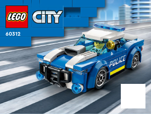 Manual Lego set 60312 City Police car