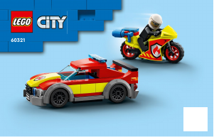 Kullanım kılavuzu Lego set 60321 City İtfaiye