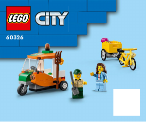 Bruksanvisning Lego set 60326 City Piknik i parken