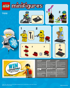 Manuale Lego set 71032 Collectible Minifigures Serie 22