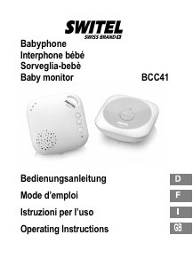 Mode d’emploi Switel BCC41 Ecoute-bébé
