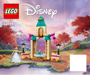 Vadovas Lego set 43198 Disney Princess Anos pilies kiemas