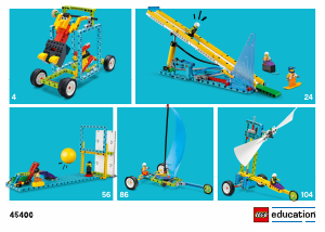 Manual de uso Lego set 45400 Education Set BricQ Motion Prime de Education