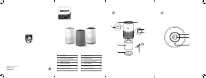 Instrukcja Philips AC0819 Oczyszczacz powietrza