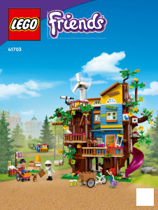Manual de uso Lego set 41703 Friends Casa del Árbol de la Amistad