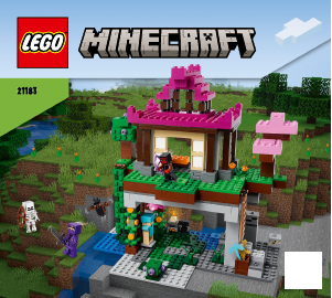 Manuál Lego set 21183 Minecraft Výcvikové středisko