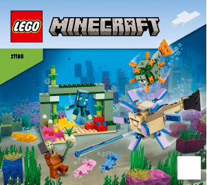 Mode d’emploi Lego set 21180 Minecraft Le combat des gardiens