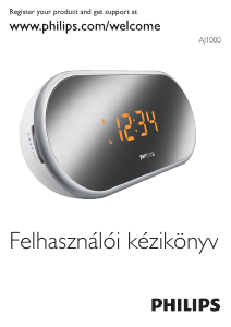 Használati útmutató Philips AJ1000/12 Ébresztőórás rádió