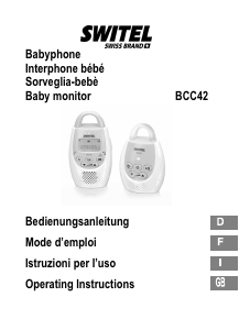 Mode d’emploi Switel BCC42 Ecoute-bébé