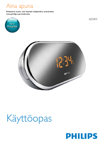 Käyttöohje Philips AJ1003 Radioherätyskello