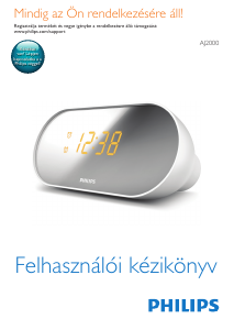 Használati útmutató Philips AJ2000 Ébresztőórás rádió