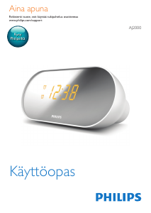 Käyttöohje Philips AJ2000 Radioherätyskello