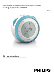 Instrukcja Philips AJ310 Radiobudzik