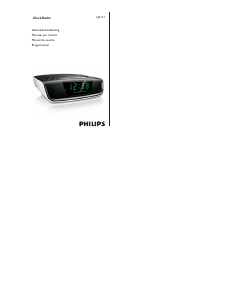 Manual Philips AJ3121 Rádio relógio