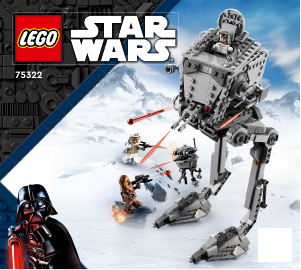 Manual Lego set 75322 Star Wars Hoth AT-ST