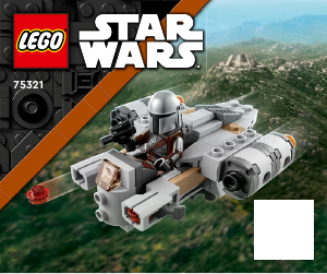 Manual Lego set 75321 Star Wars The Razor Crest microfighter