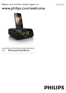 Bedienungsanleitung Philips AJ3270D/12 Uhrenradio