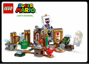 Bruksanvisning Lego set 71401 Super Mario Luigi’s Mansion kuslig kurragömma – Expansionsset