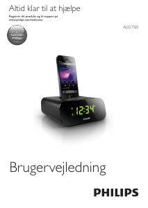 Brugsanvisning Philips AJ3275D Radio-vækkeure