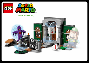 Käyttöohje Lego set 71399 Super Mario Luigi's Mansion- Sisäänkäynti-laajennussarja