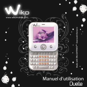 Mode d’emploi Wiko Duelle Téléphone portable