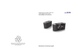 Vadovas Philips AJ3570 Radijo laikrodis su žadintuvu