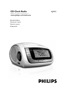 Handleiding Philips AJ3915 Wekkerradio