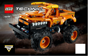 Instrukcja Lego set 42135 Technic Monster Jam El Toro Loco