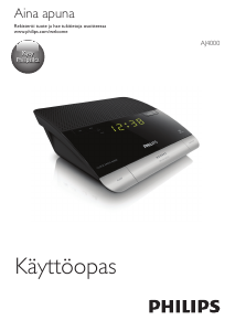 Käyttöohje Philips AJ4000B Radioherätyskello
