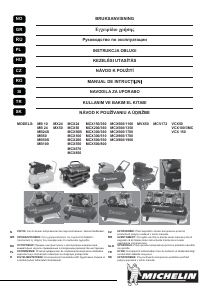 Bedienungsanleitung Michelin MCX500/1350 Kompressor