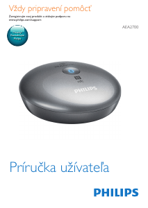 Návod Philips AEA2700 Bluetooth adaptér