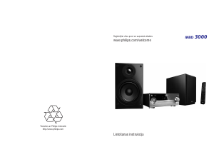 Rokasgrāmata Philips DTP2130 Blu-ray DVD atskaņotājs
