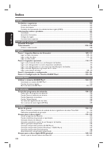 Manual Philips DVDR7260H Leitor de DVD
