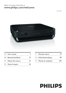 Manual de uso Philips DVP2320BL Reproductor DVD