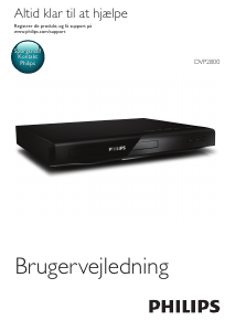 Brugsanvisning Philips DVP2800 DVD afspiller