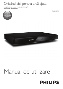 Manual Philips DVP2800 DVD player