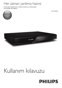 Kullanım kılavuzu Philips DVP2800 DVD oynatıcısı