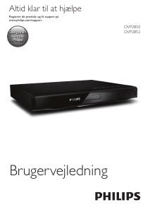 Brugsanvisning Philips DVP2850 DVD afspiller