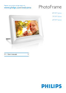 Manual Philips 6FF3FPW Digital Photo Frame